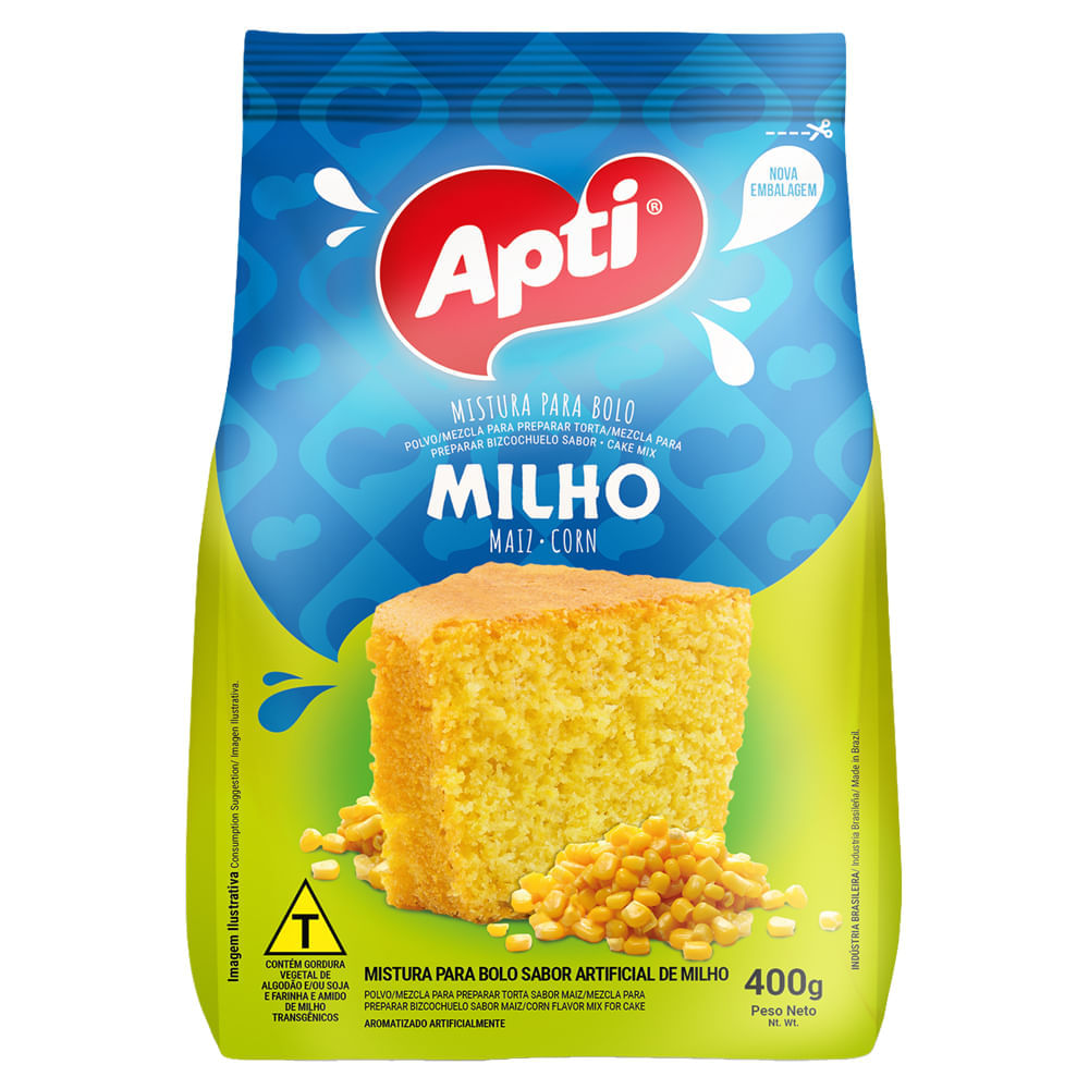 Mistura para Bolo Apti Milho 400g