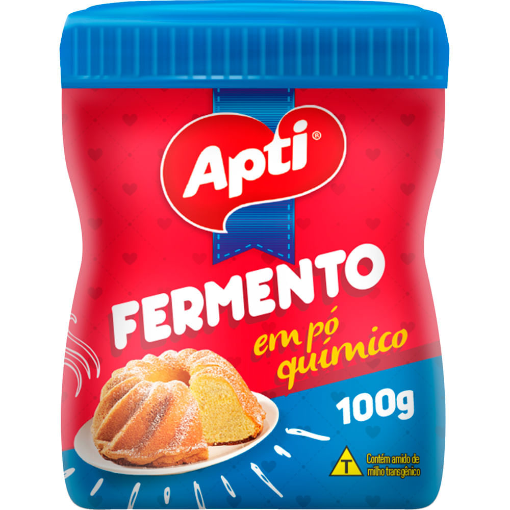 Fermento em Pó Químico Apti 100g