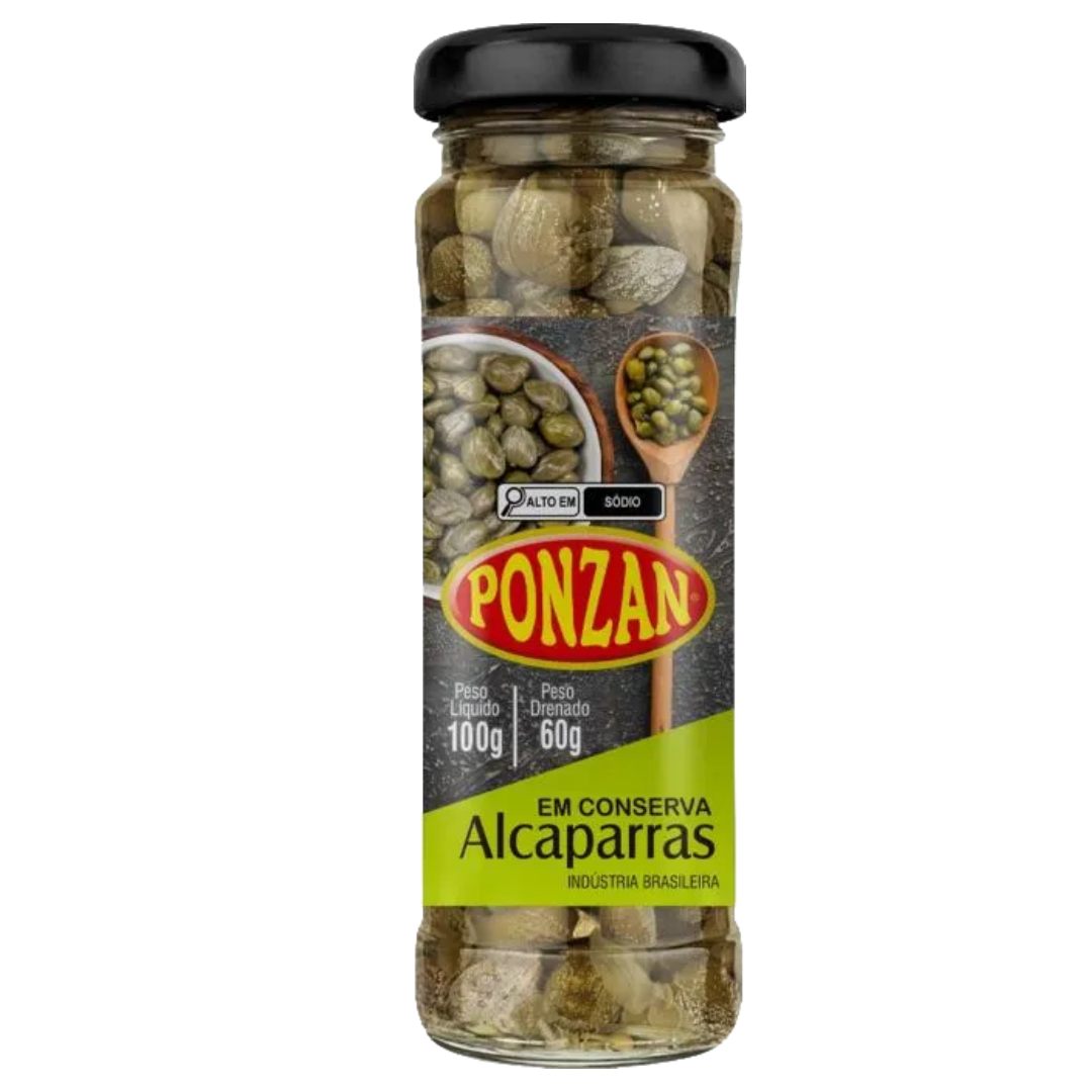 Alcaparra em Conserva Ponzan 60g