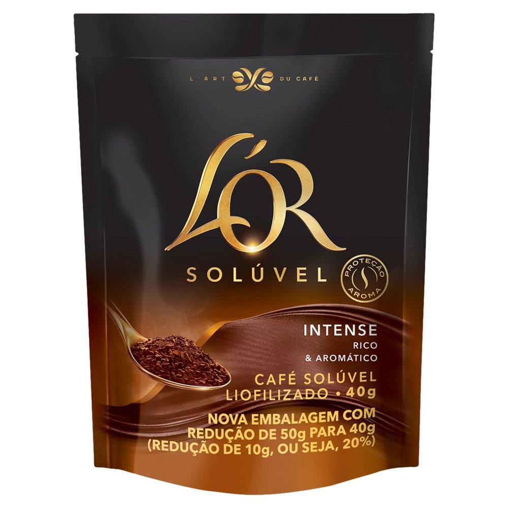 Café L¿OR Solúvel Intense Liofilizado 40g