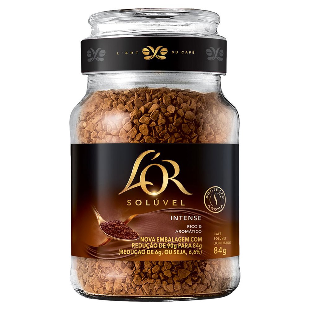 Café Solúvel Lor Intense Vidro 84g