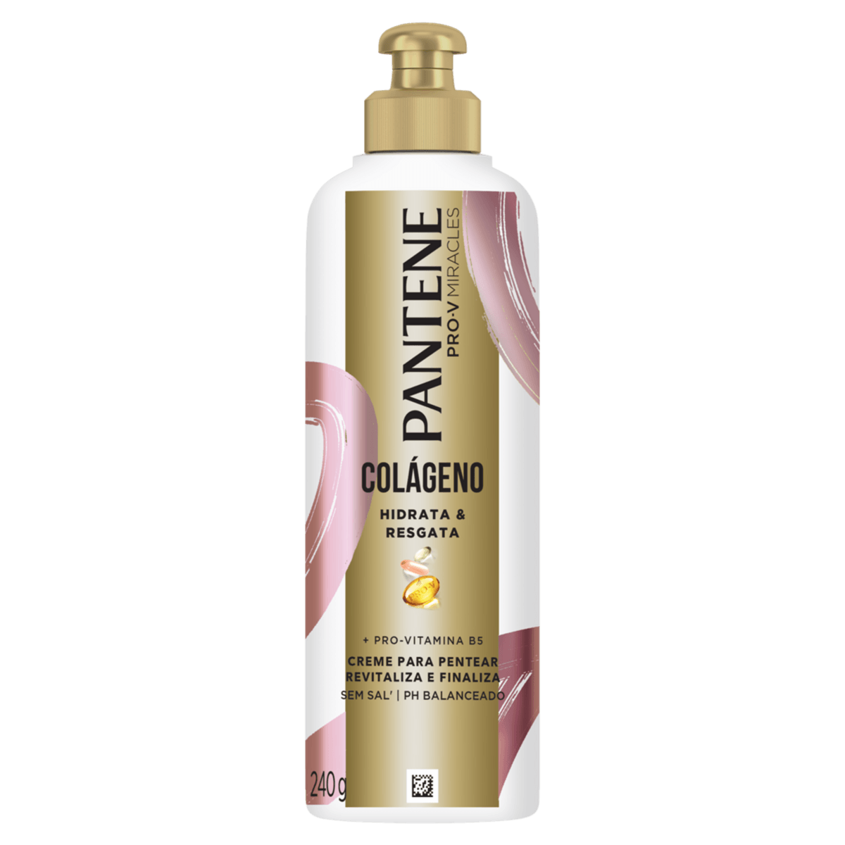 Creme Pentear Pantene Colágeno 240g