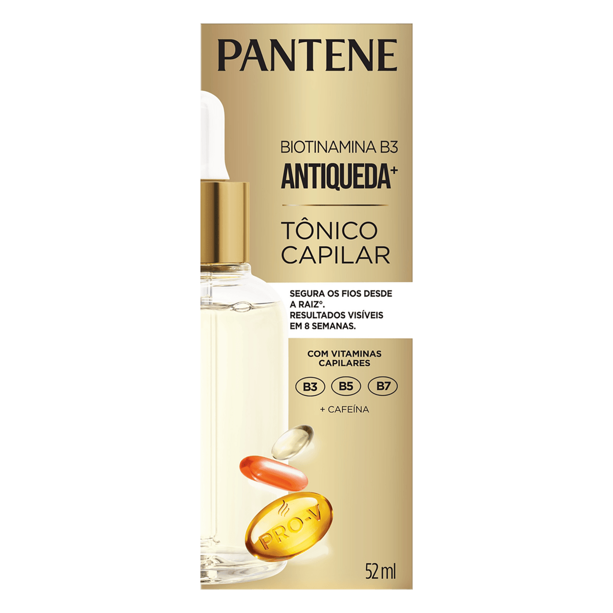 Tônico Capilar Antiqueda Pantene Pro-V Biotinamina B3 52ml