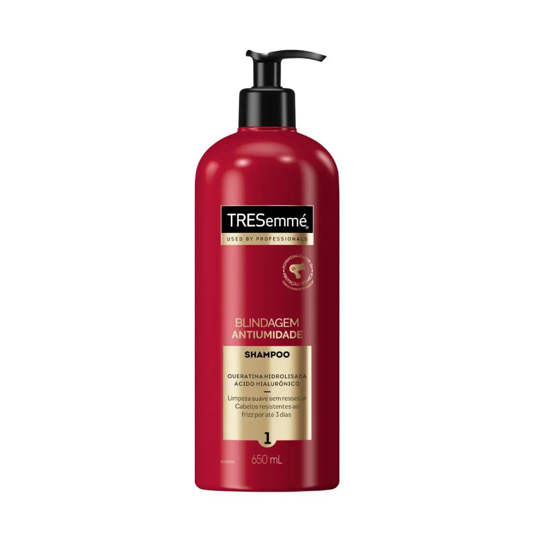 Shampoo TRESemmé Blindagem Antiumidade 650ml