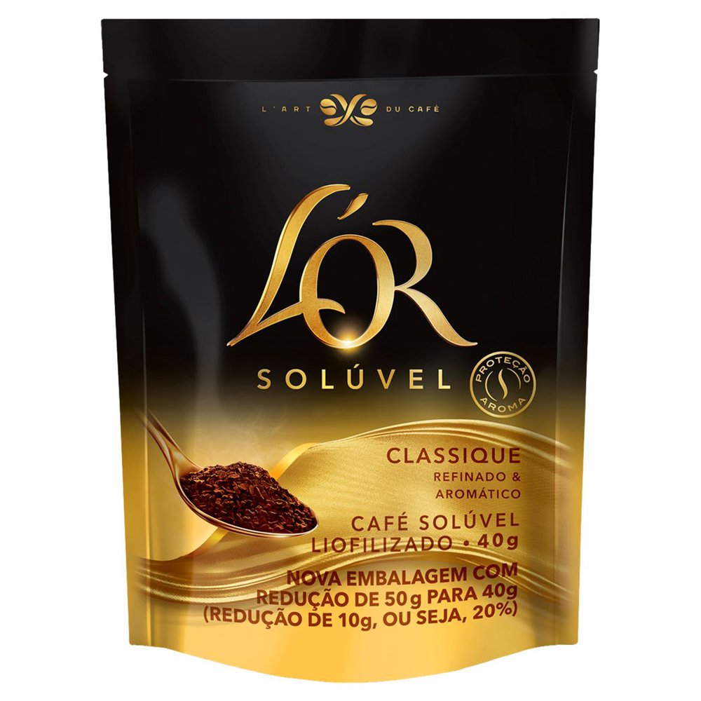 Café Solúvel Liofilizado Intense Lor Sachê 40g