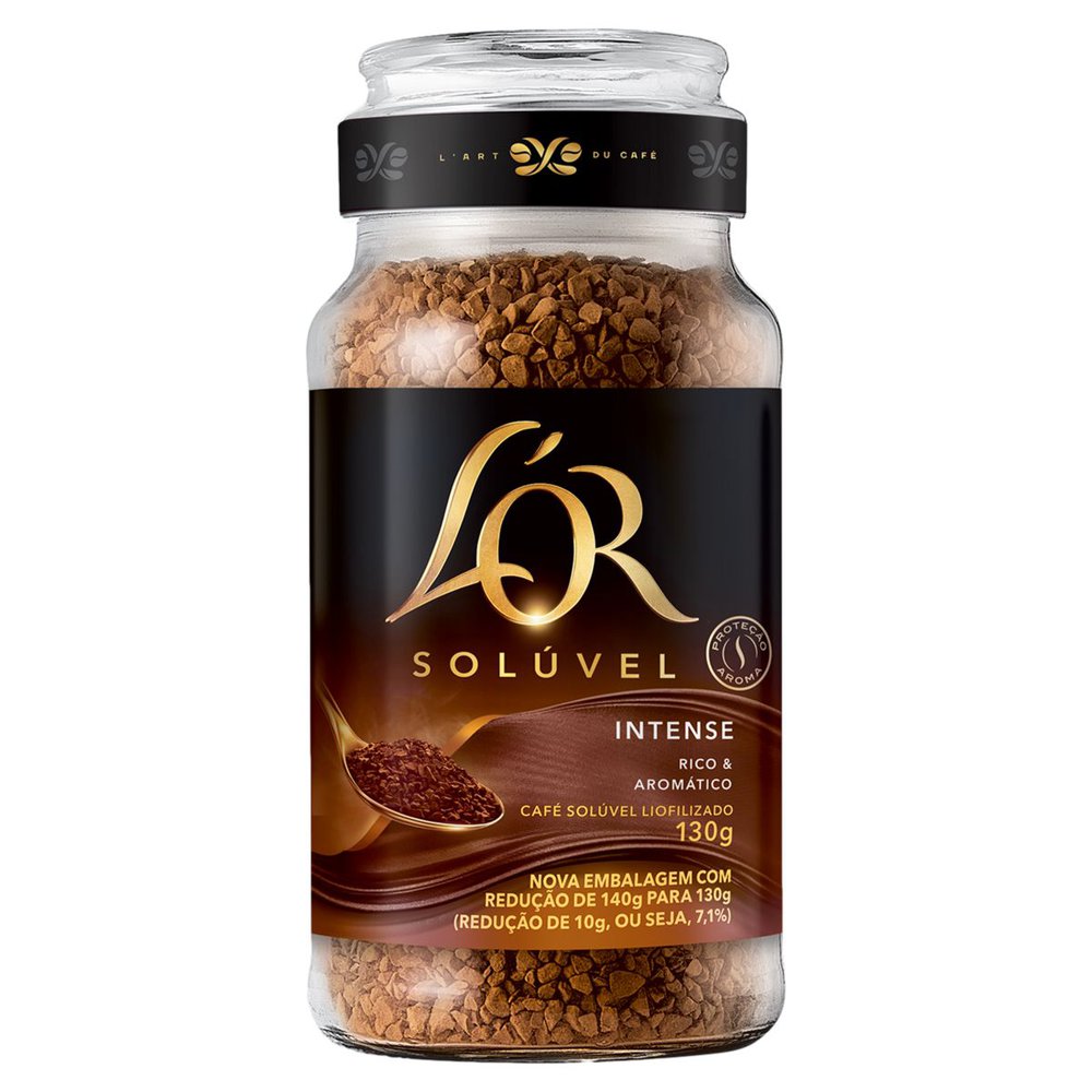 Café Solúvel Lor Intense Vidro 130g
