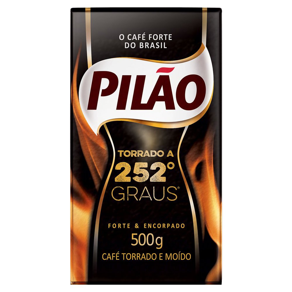 Café Pilão Torrado a 252° Graus Vácuo 500g