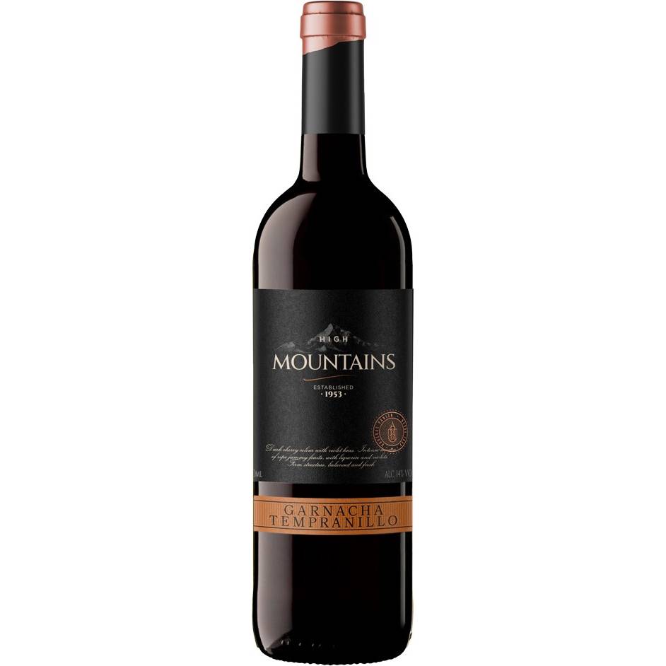 Vinho Tinto Espanhol High Mountains Garnacha Tempranillo 750ml