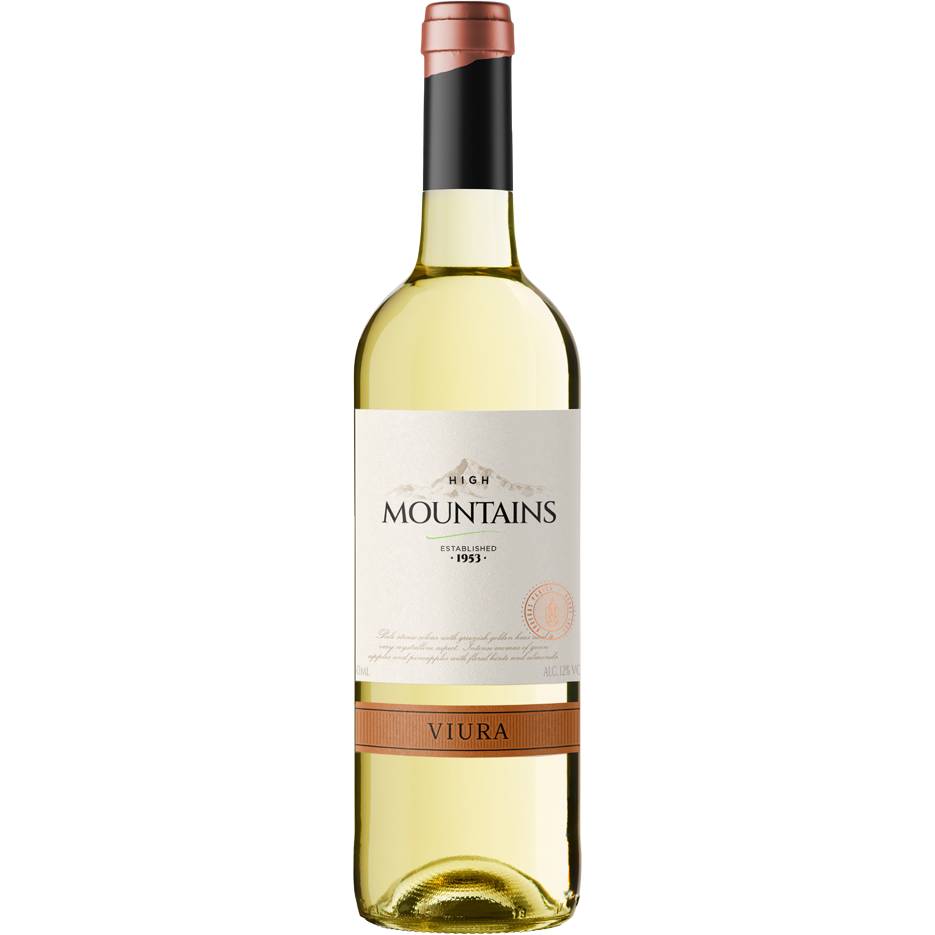 Vinho Branco Espanhol High Mountains Viura 750ml
