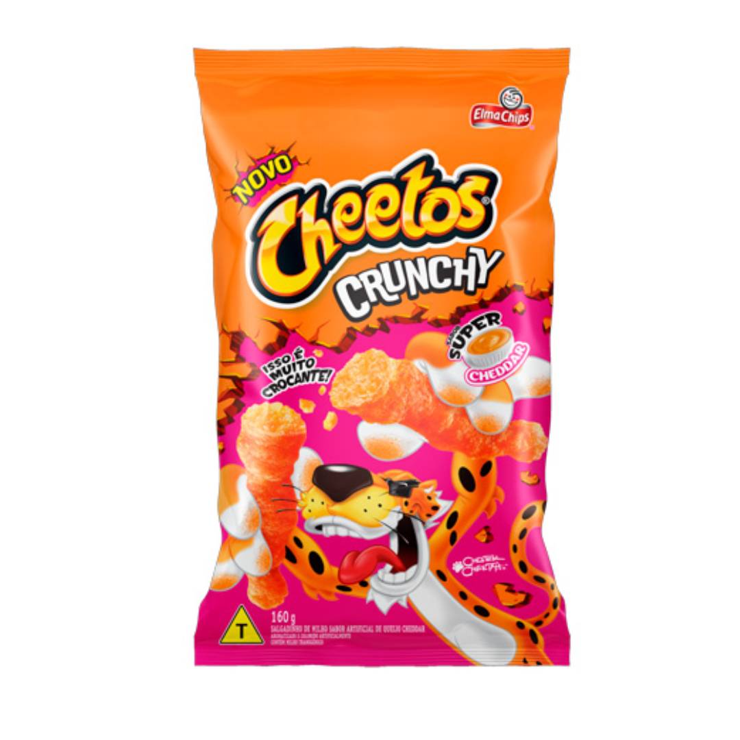 Salgadinho Cheetos Crunchy Super Cheddar 160g