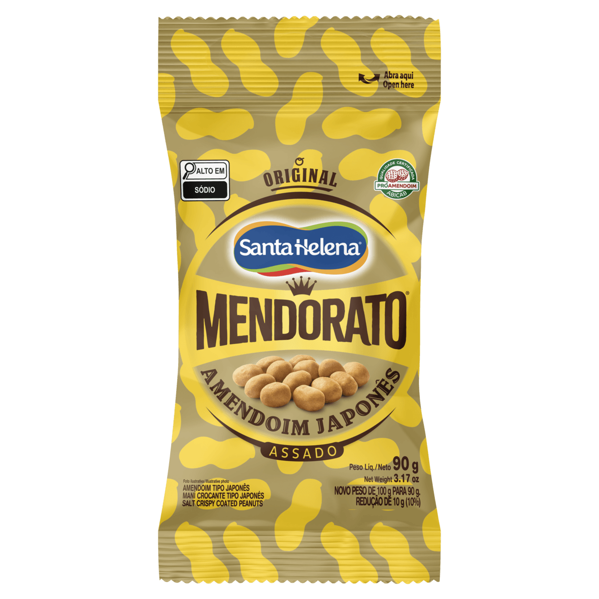 Amendoim Japonês Santa Helena Mendorato Original 90g