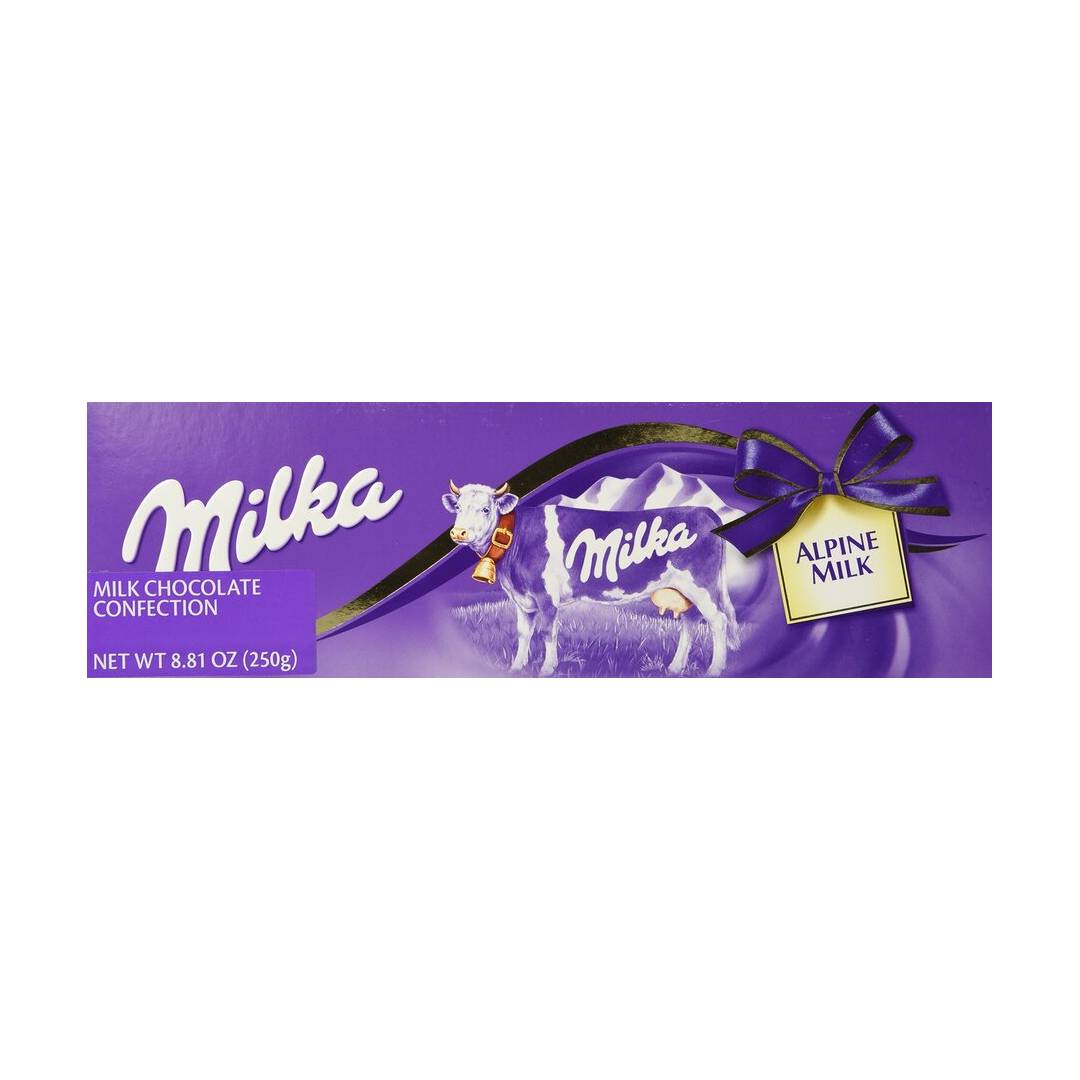 Chocolate em Barra Milka Alpine ao Leite 250g