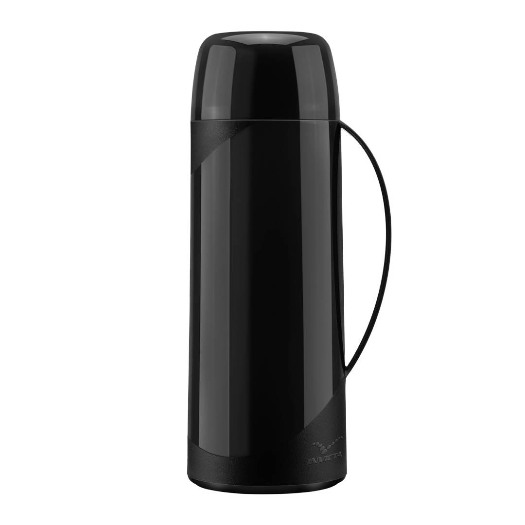 Garrafa Térmica Invicta Firenze Preta 1 Litro