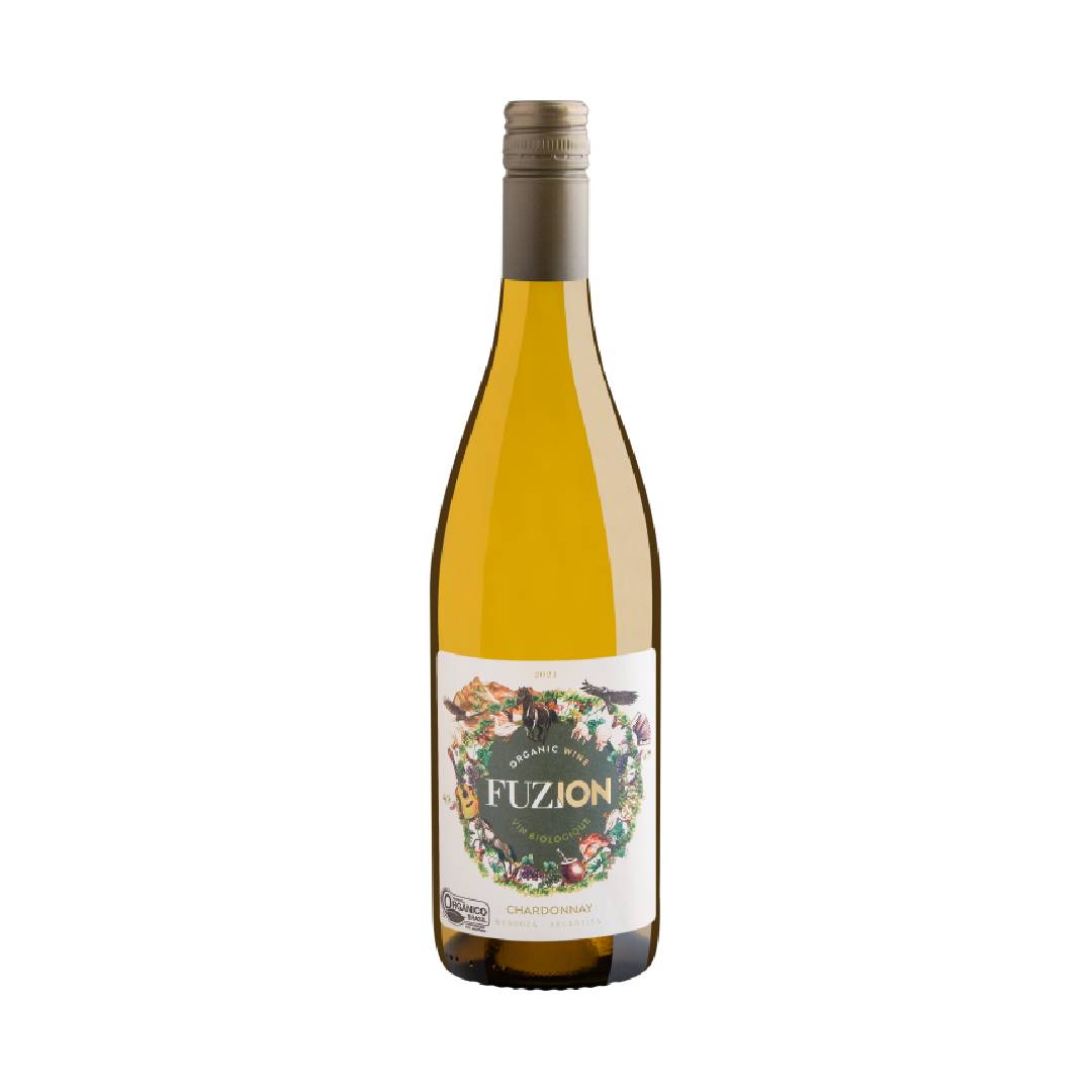 Vinho Argentino Zuccardi Fuzion Organic Chardonnay Branco 750ml