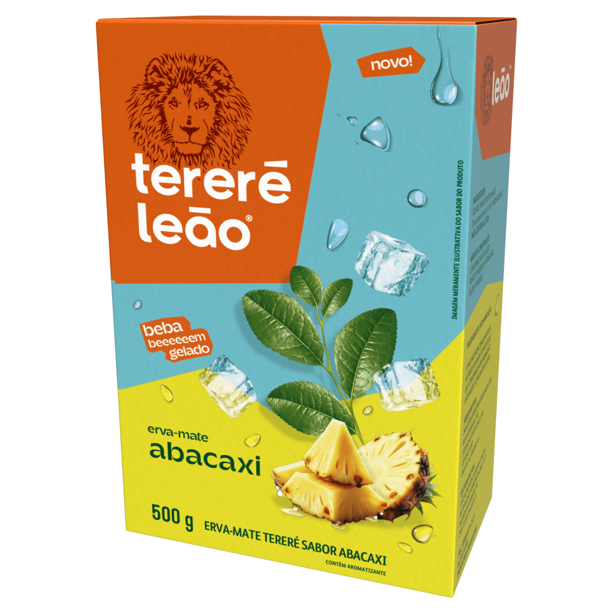 Erva-Mate Leão Tereré Abacaxi 500g