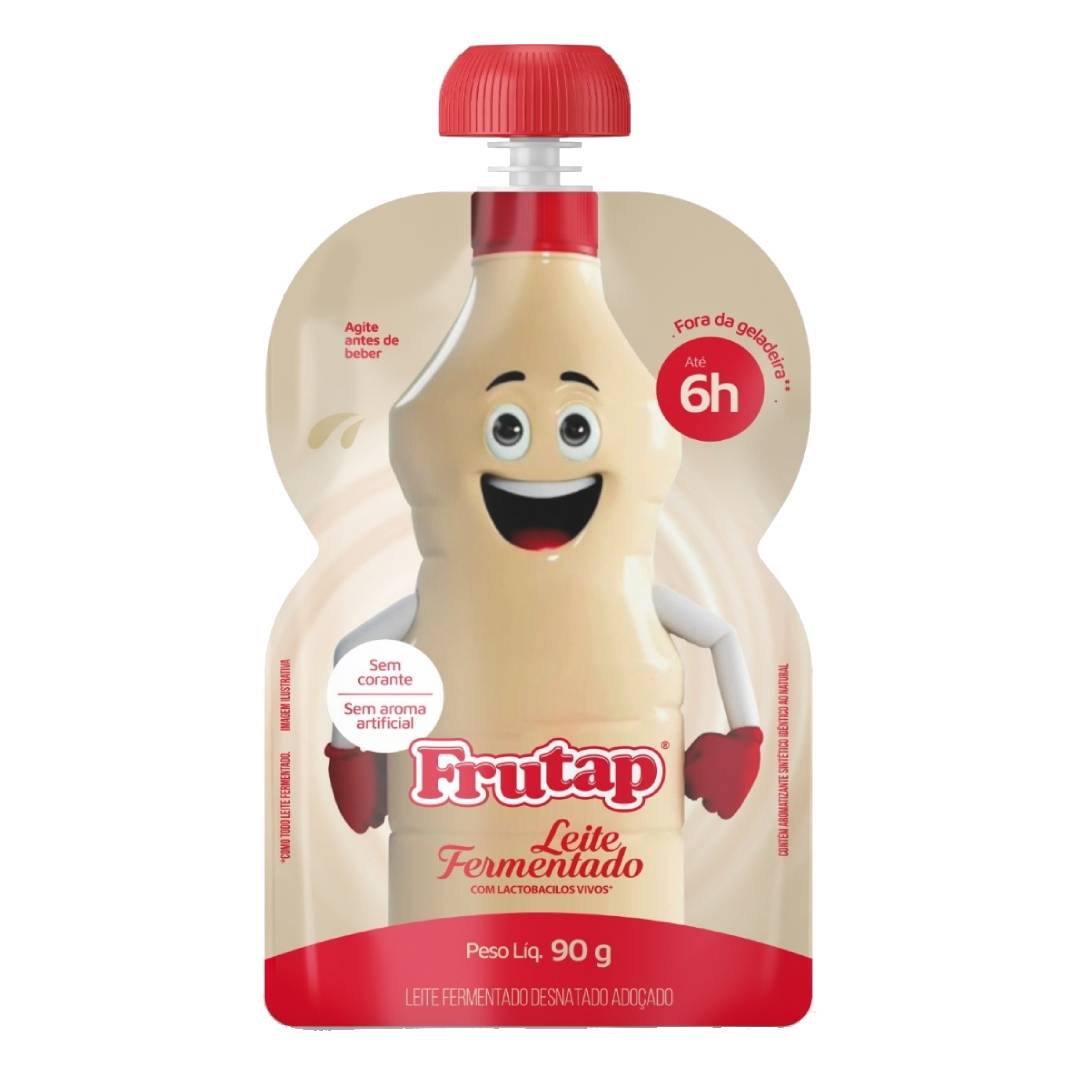 Leite Fermentado Frutap Baunilha 90g