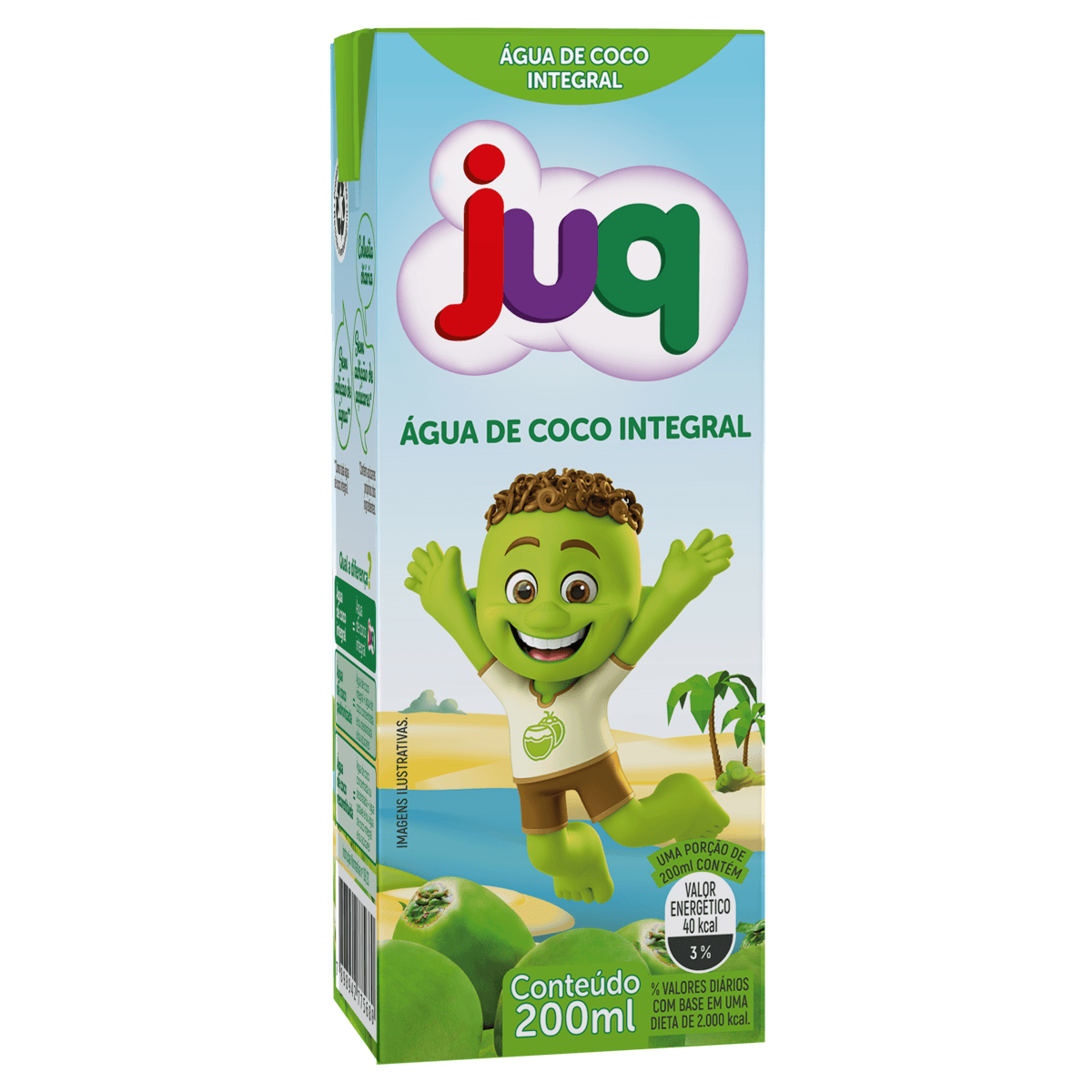 Água de Coco Integral Juq 200ml