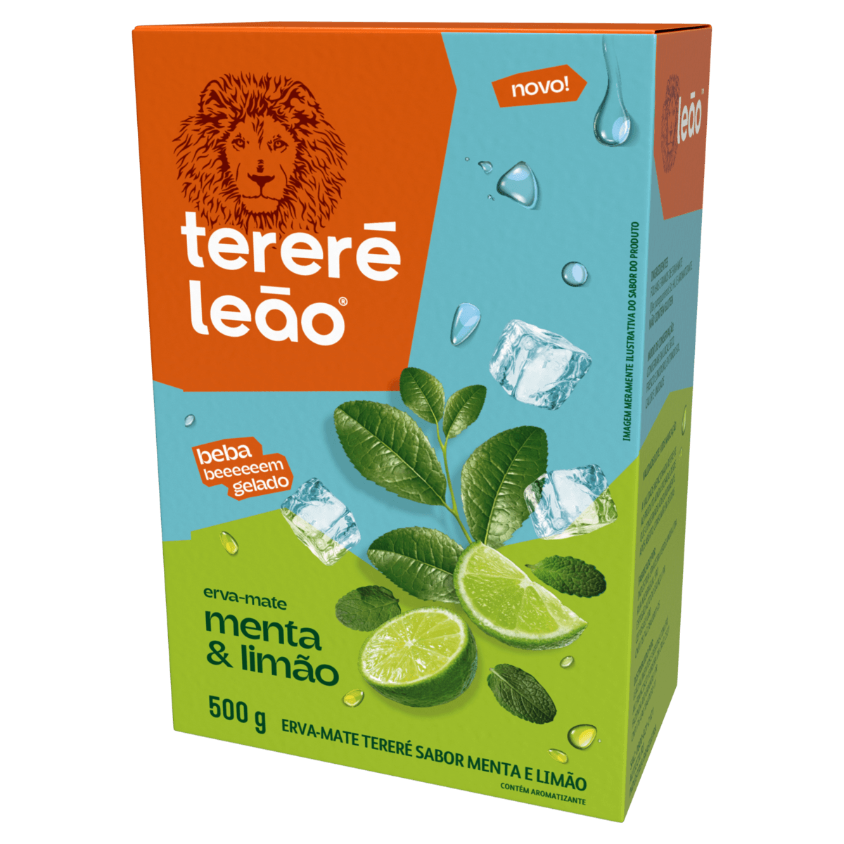 Erva Mate Leão Tereré Menta e Limão 500g