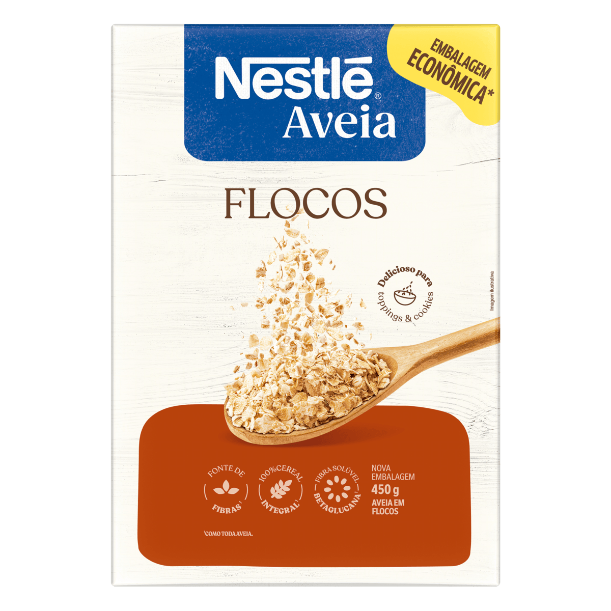 Aveia em Flocos Nestlé 450g