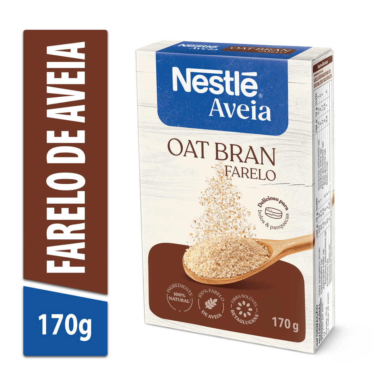 Farelo de Aveia Nestlé Oat Bran 170g