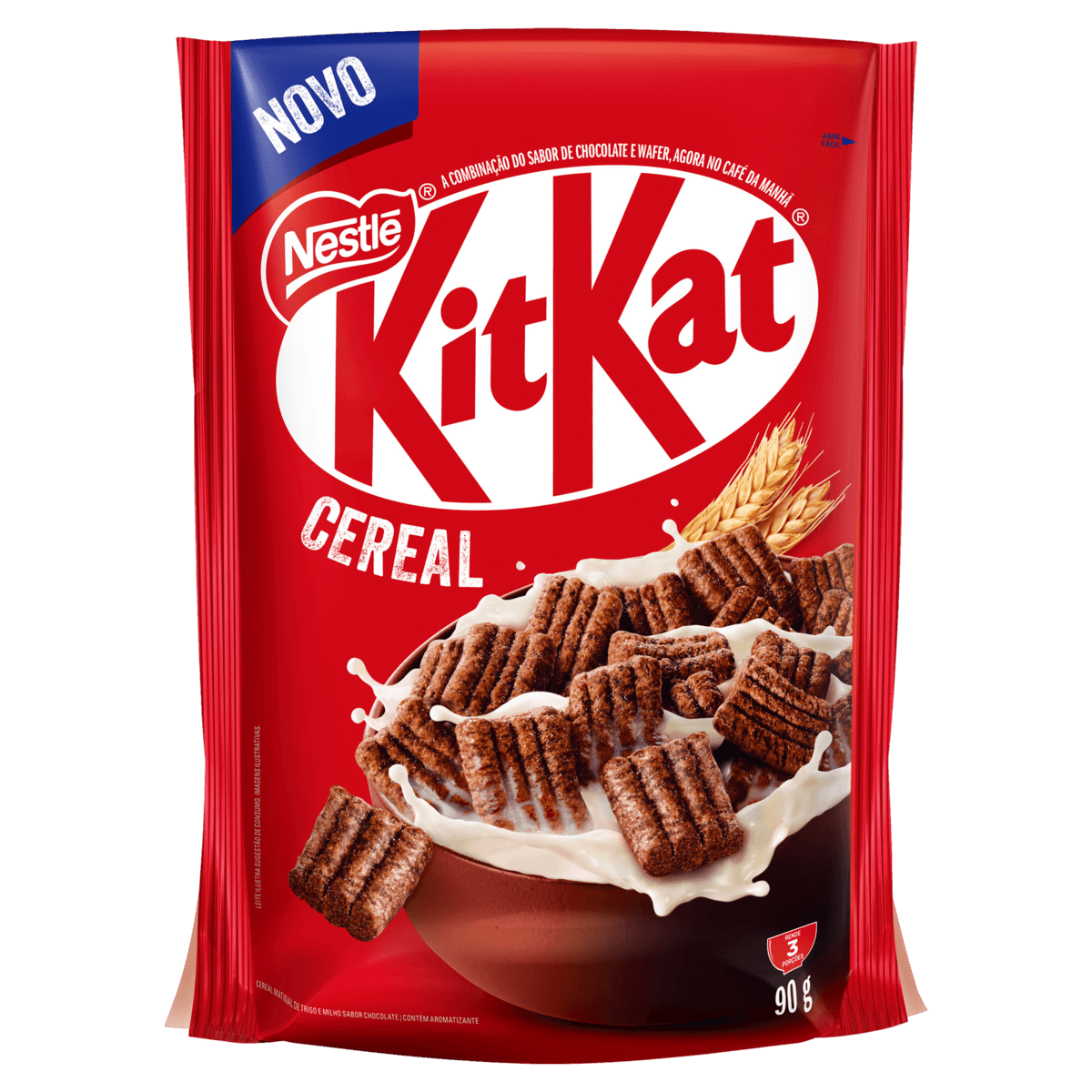 Cereal Matinal KitKat Chocolate Sachê 90g