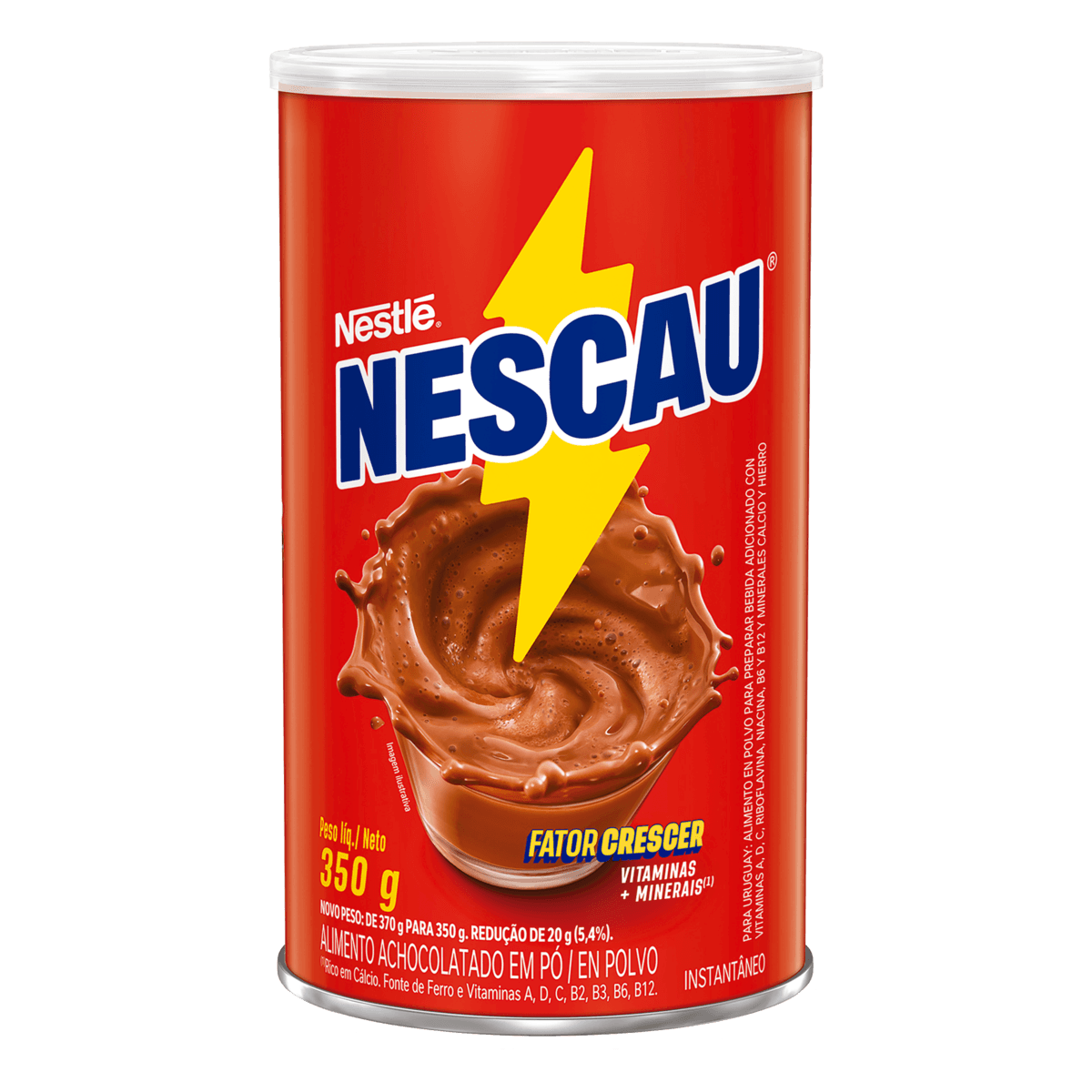 Achocolatado em Pó Nescau 350g Lata