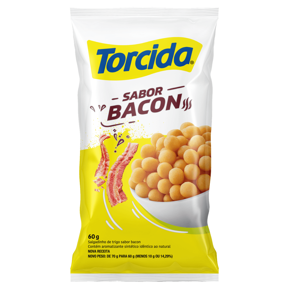 Salgadinho Torcida Bacon 60g