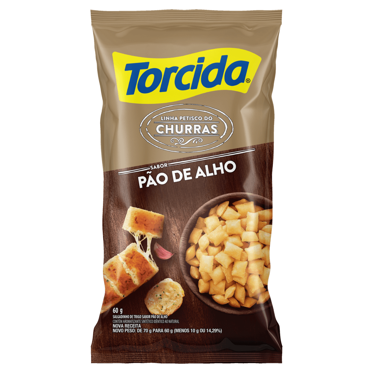 Salgadinho Torcida Pão de Alho 60g