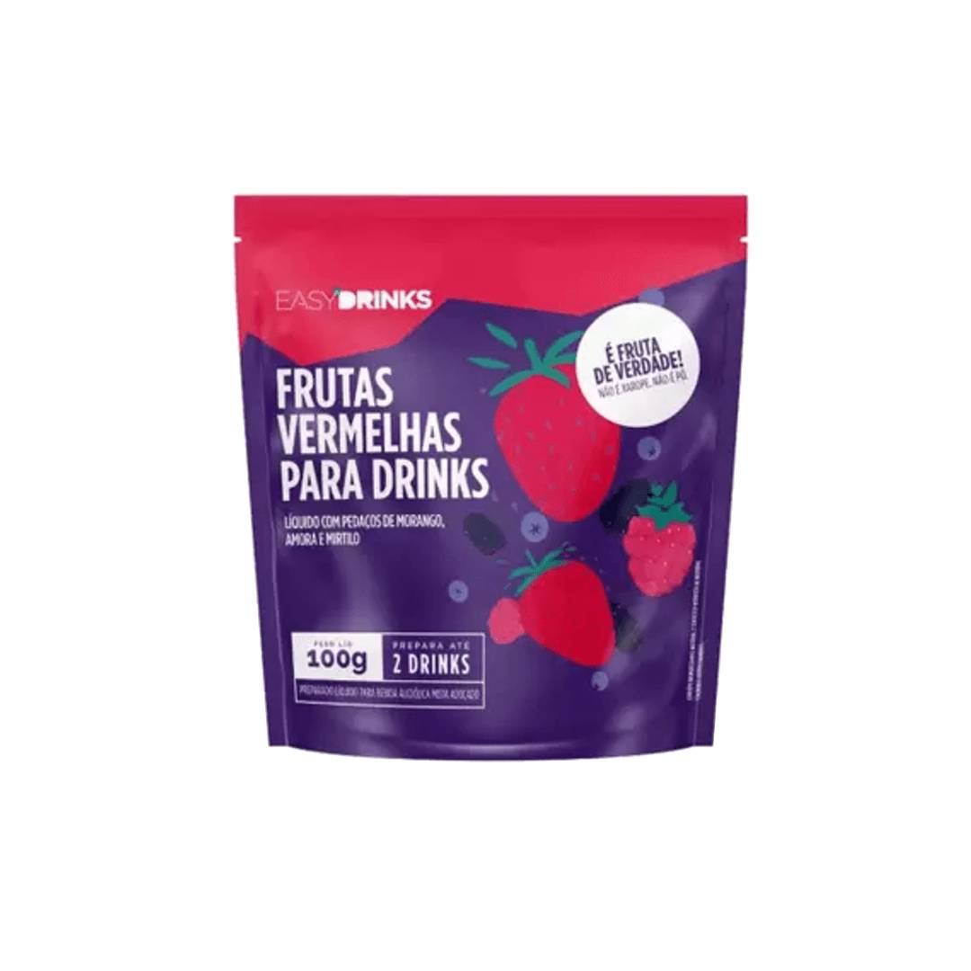 Preparado para Drink Easy Drinks Frutas Vermelhas 100g