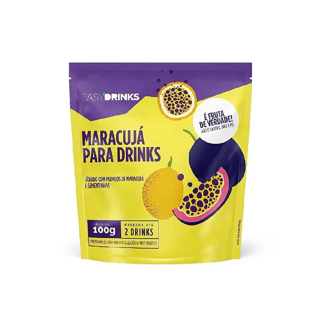 Preparado para Drink Easy Drinks Maracujá 100g
