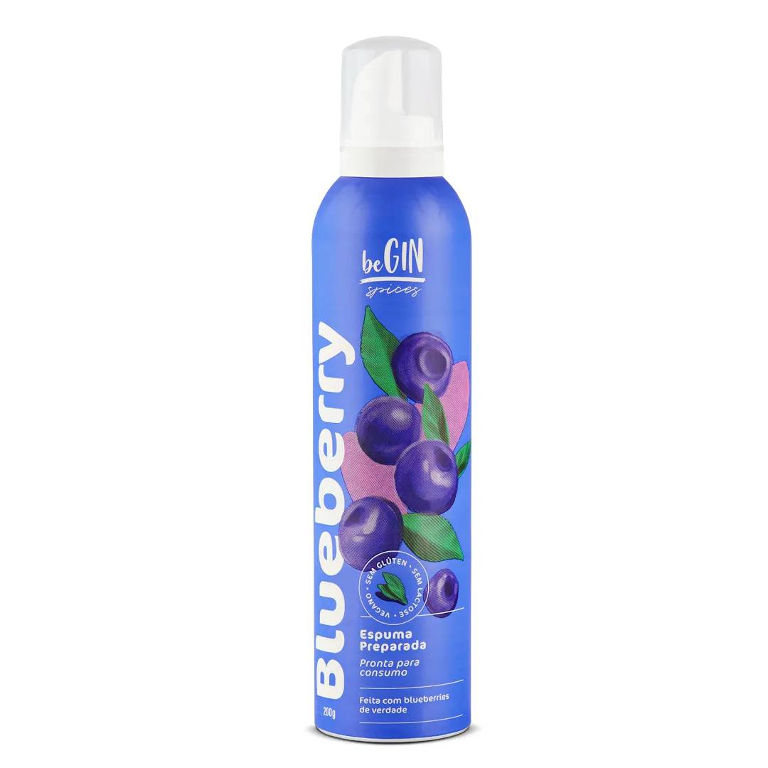 Espuma para Drinks Begin Spices Blueberry 240g
