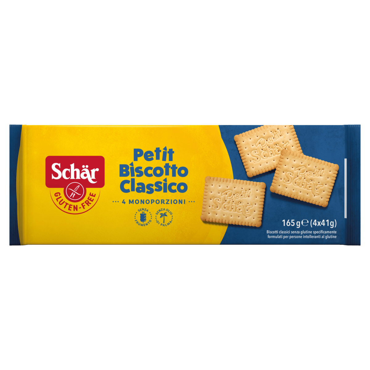Biscoito Schär Sem Glúten Classic Petit 165g