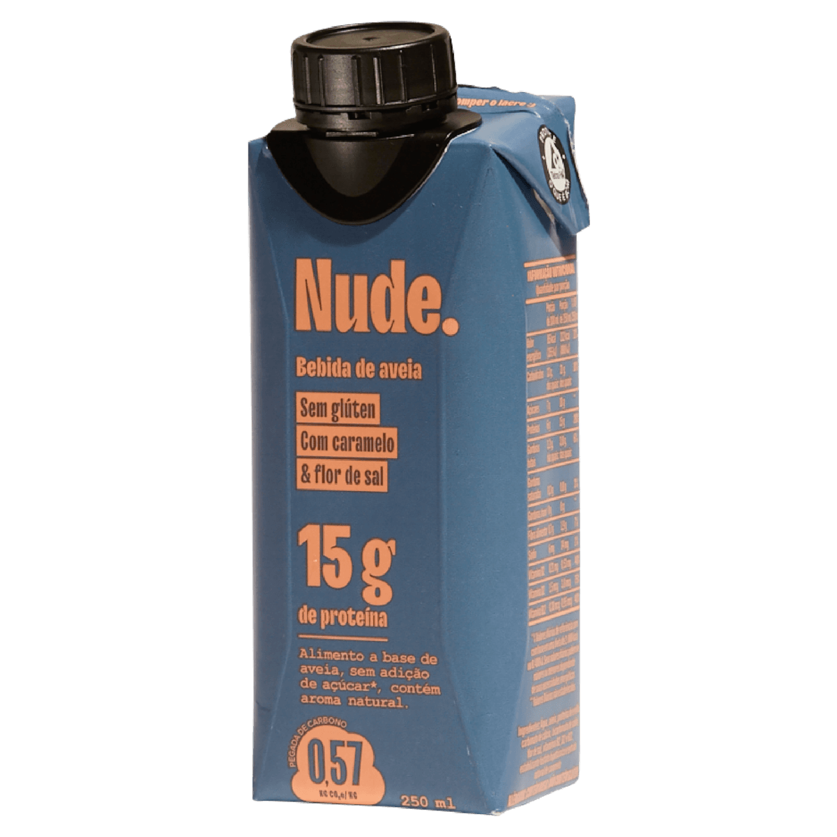 Bebida de Aveia Caramelo e Flor de Sal Nude 250ml