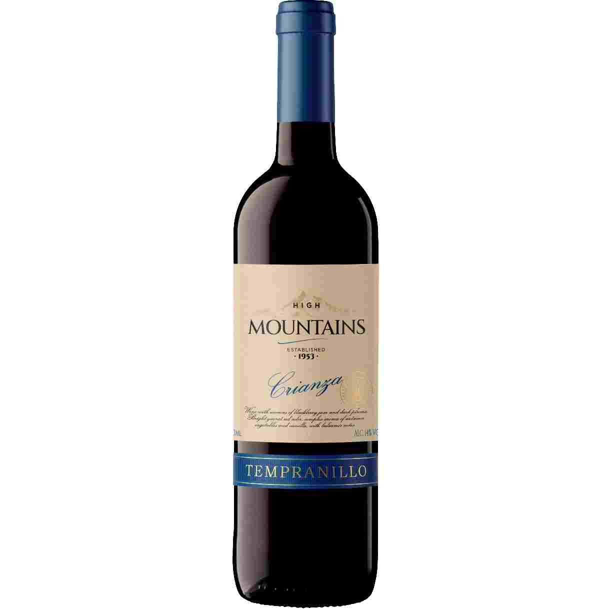 Vinho Tinto Espanhol High Mountains Tempranillo 750ml