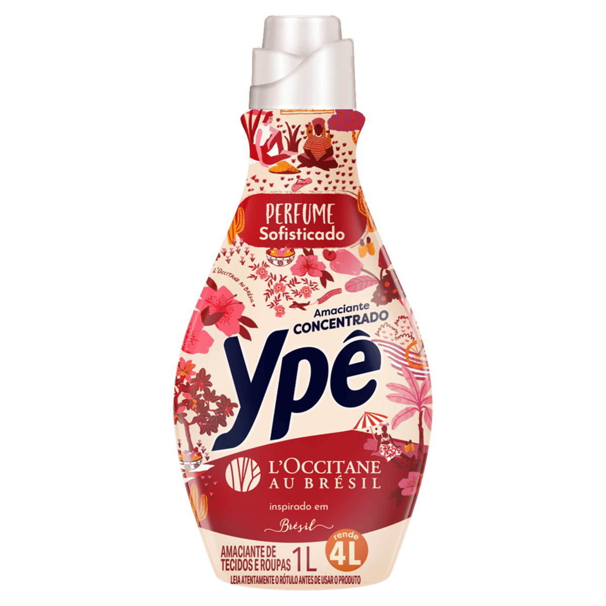 Amaciante de Roupa Concentrado Ypê LOccitane au Brésil 1L