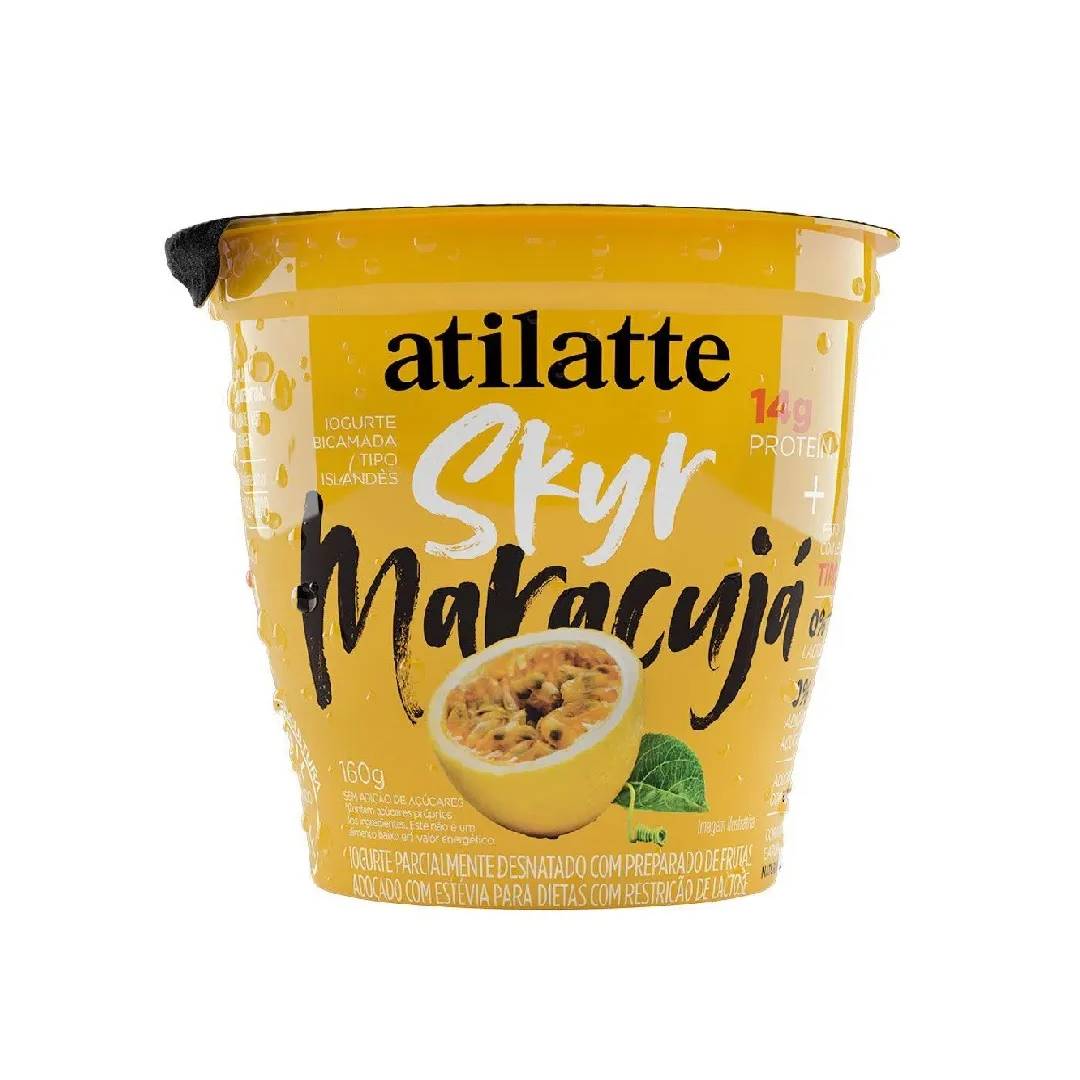 Iogurte Atilatte Skyr Maracujá 160g