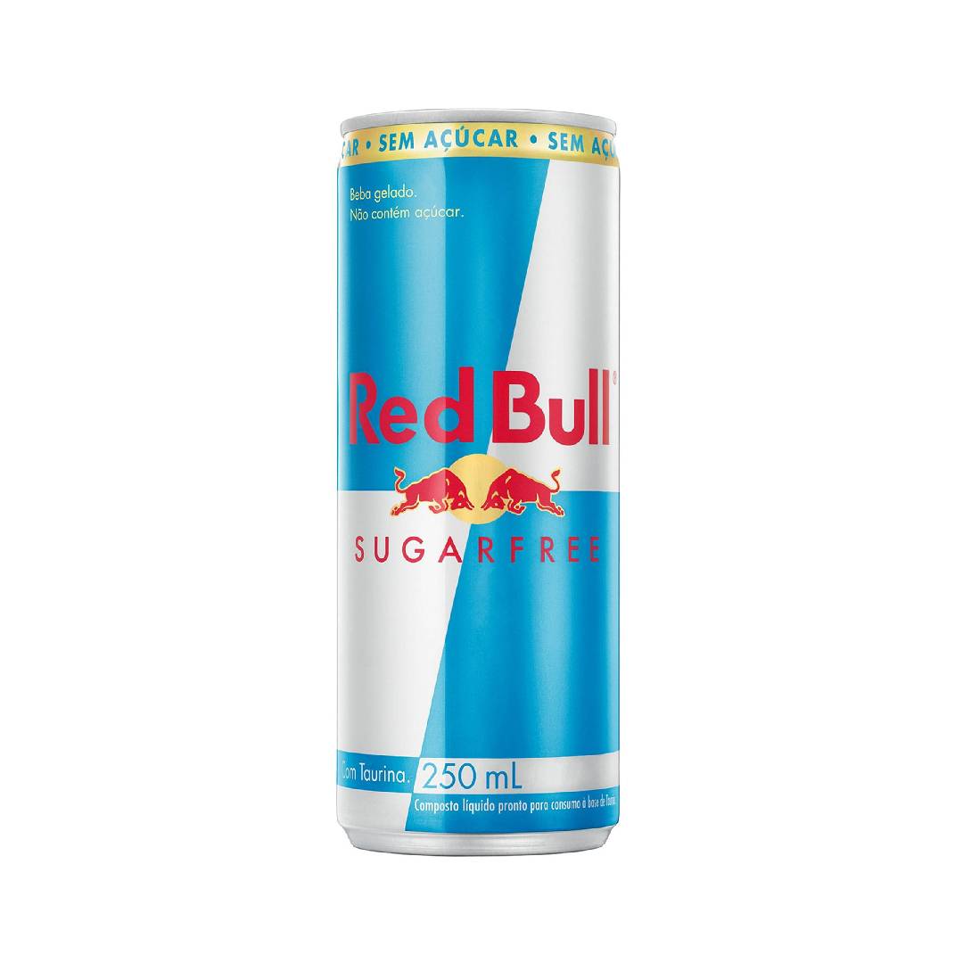 Energético Red Bull Energy Drink Sugarfree Lata 250ml