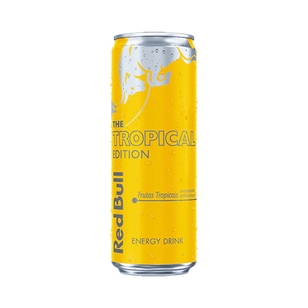 Energético Red Bull Frutas Tropicais Lata 473ml