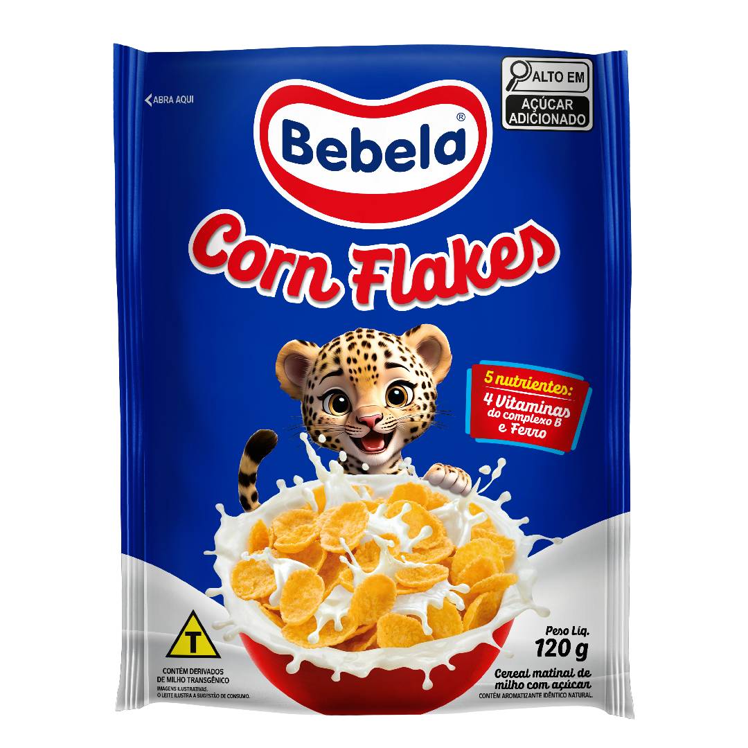 Cereal Matinal Corn Flakes Mika 120g