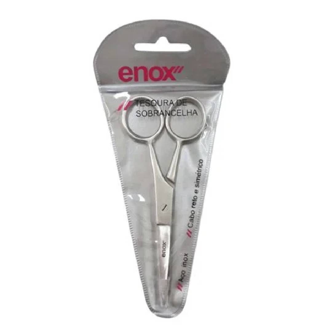 Tesoura para Sobrancelha Enox com 1 Unidade