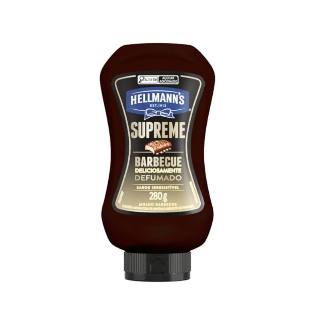 Molho Barbecue Hellmanns Supreme Frasco Squeeze 280g
