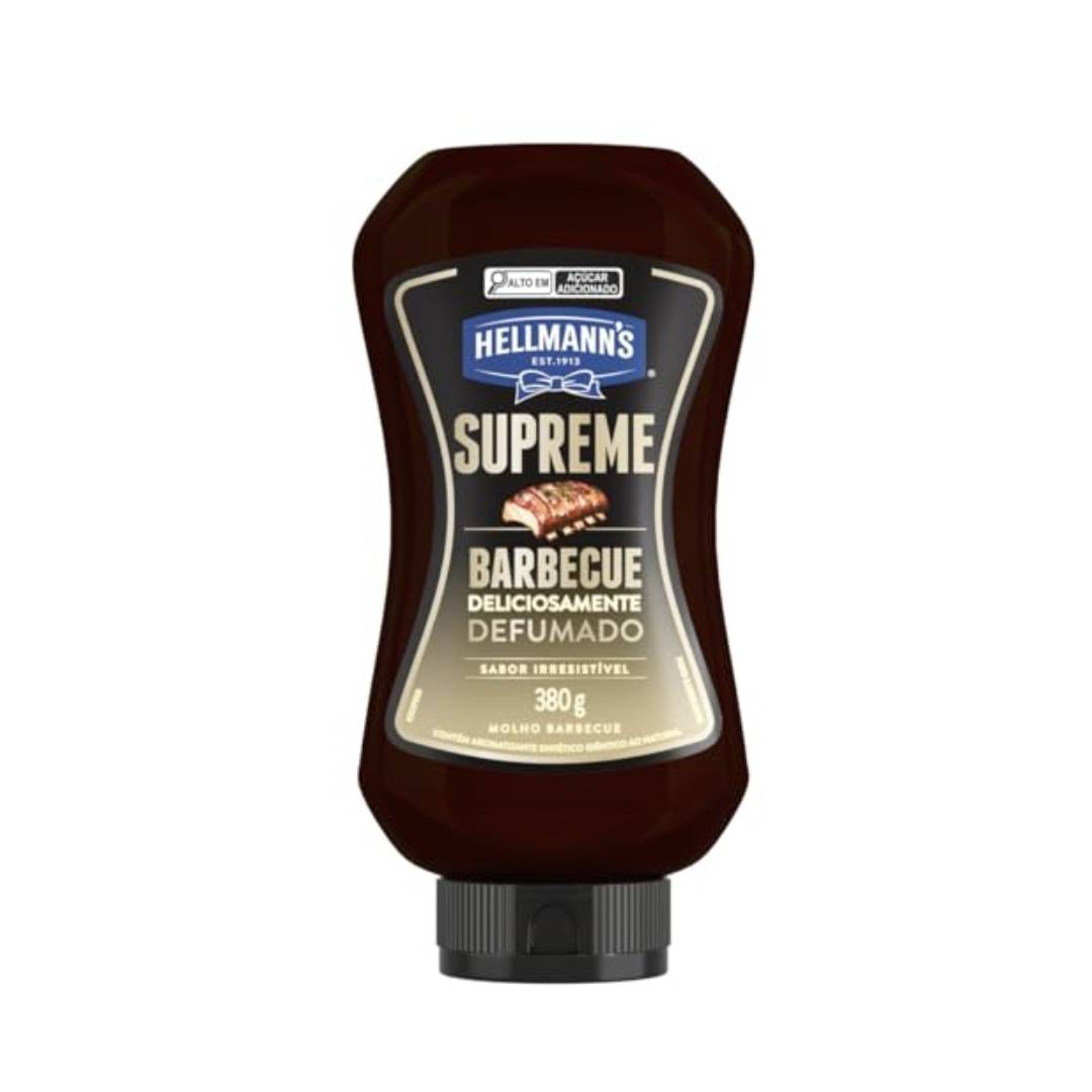 Molho Barbecue Hellmanns Supreme Frasco Squeeze 380g