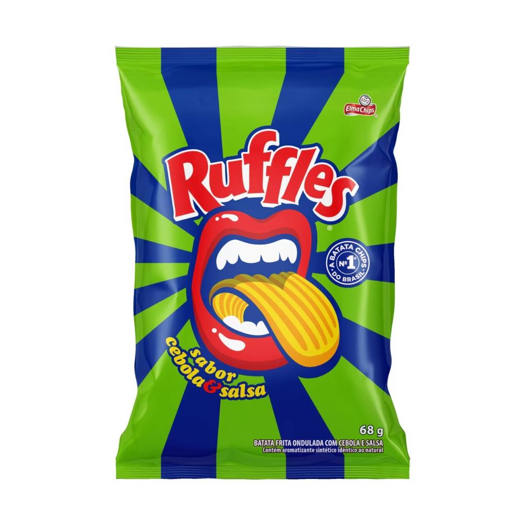 Batata Chips Ruffles Cebola e Salsa 68g