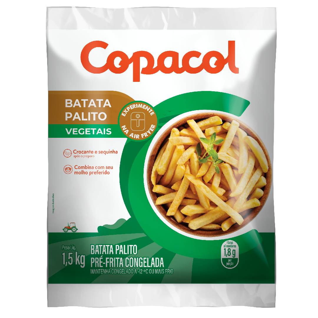 Batata Pré Frita Copacol 1,5kg Congelada