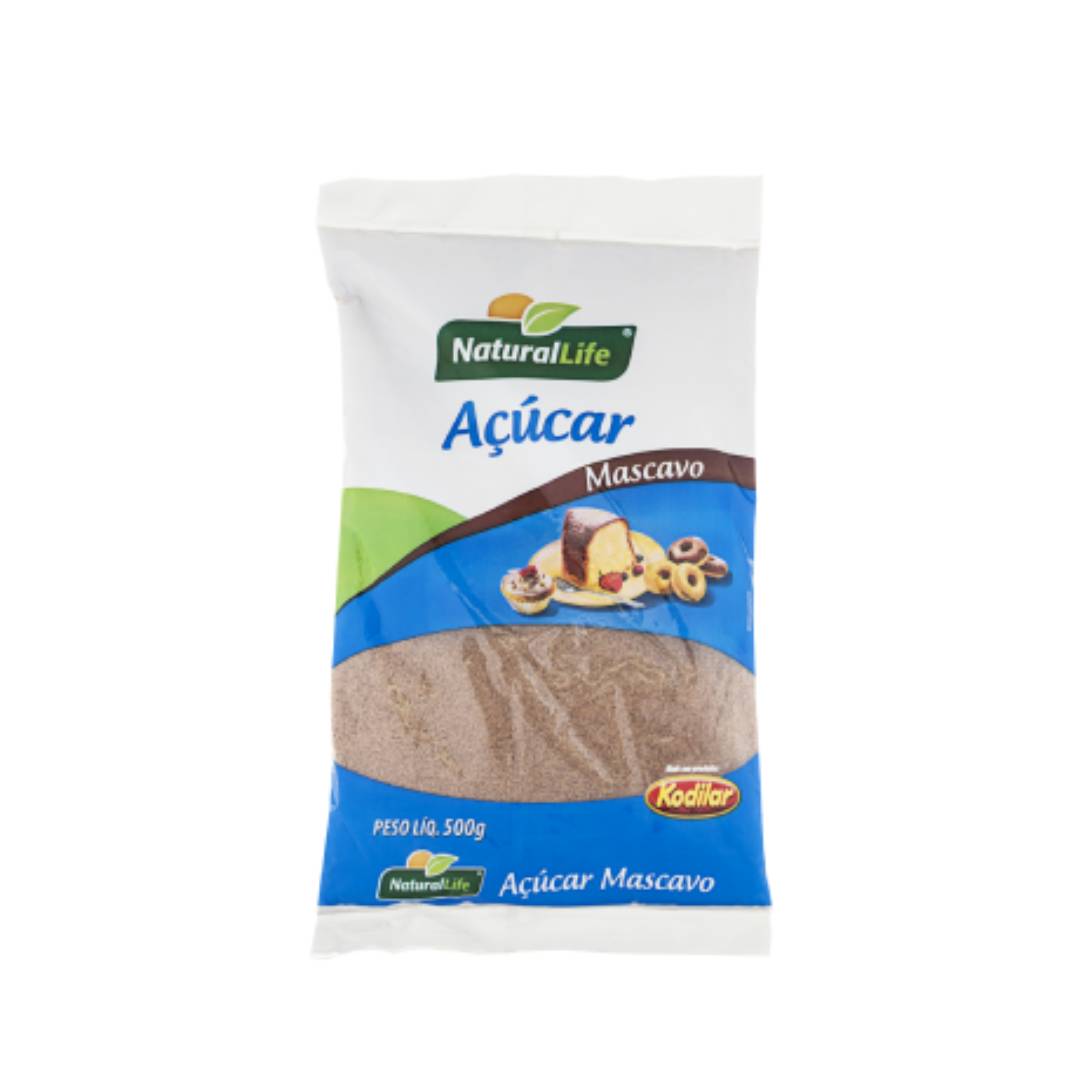Açúcar Mascavo Natural Life 500g