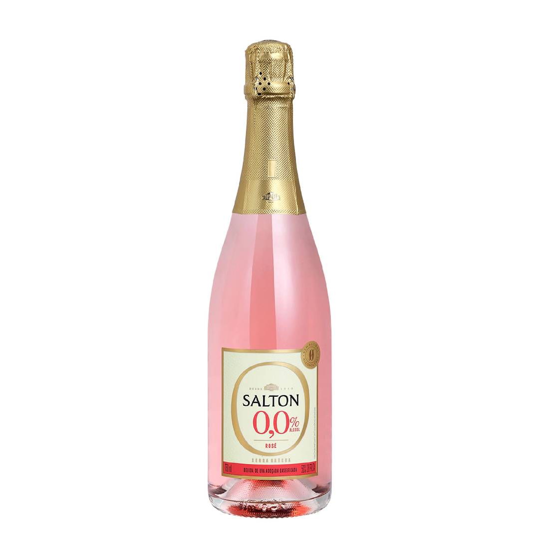 Espumante Salton Zero Álcool Rosé 750ml