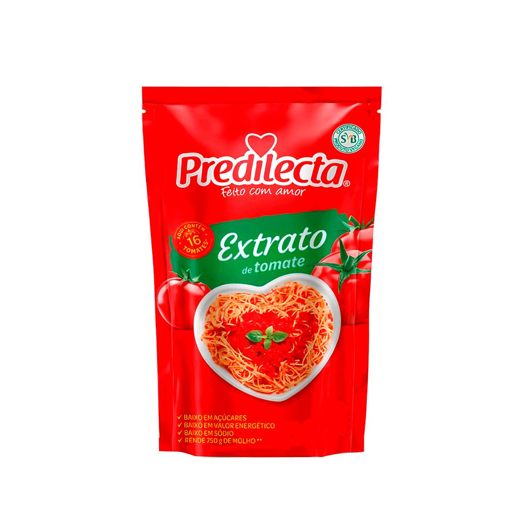Extrato de Tomate Predilecta Sachê 300g