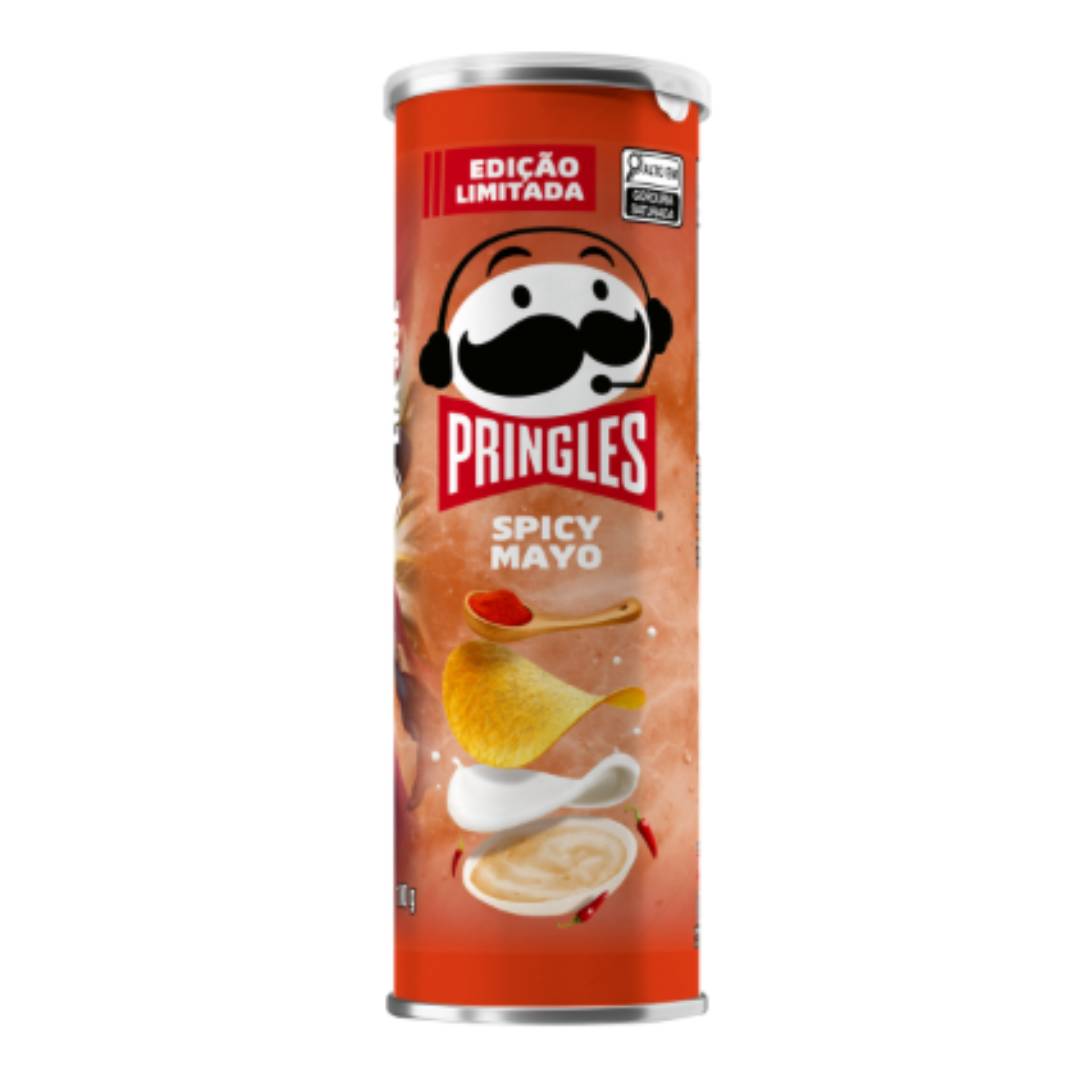 Batata Pringles Spicy Mayo 100g Tubo