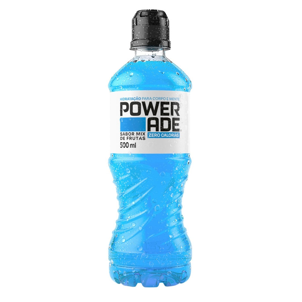 Isotônico Powerade Zero Mix de Frutas 500ml