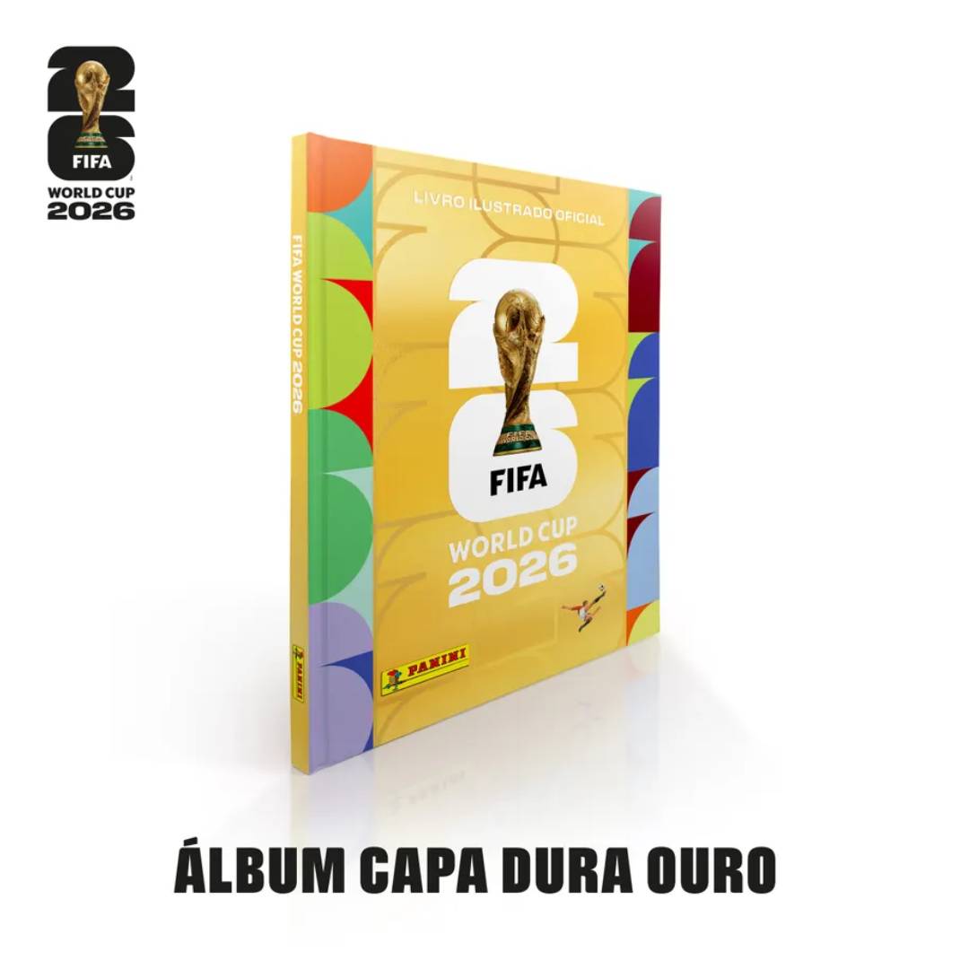 Copa do Mundo 2026 - Álbum Capa Dura Ouro